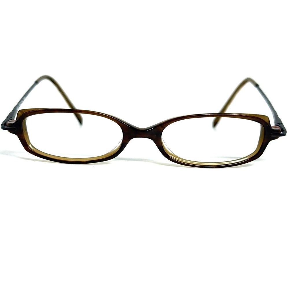 MiracleClip MC531 Brown Tortoise Oval Eyeglasses Frames 48-17-140 BSCH